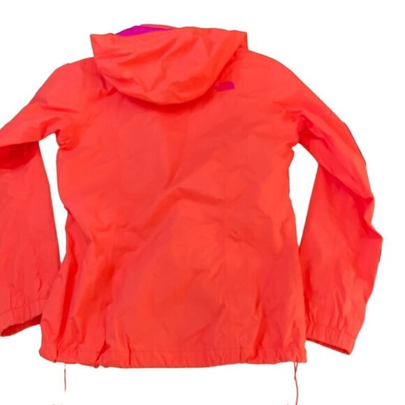 The North Face Hyvent Rain Jacket Size SP Outdoor Coat Hiking Gorpcore Orange - Picture 4 of 12